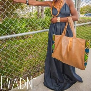 Seven for all mankind denim sun dress